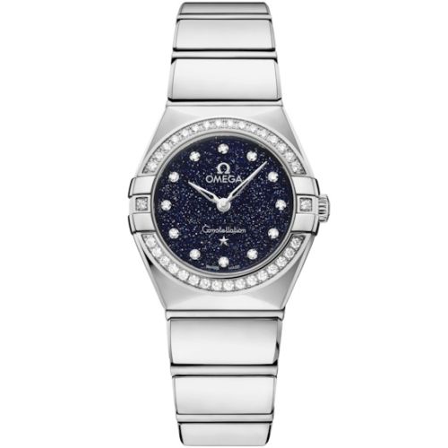 Omega Constellation 25 Quartz Stainless Steel - Diamond / Aventurine
